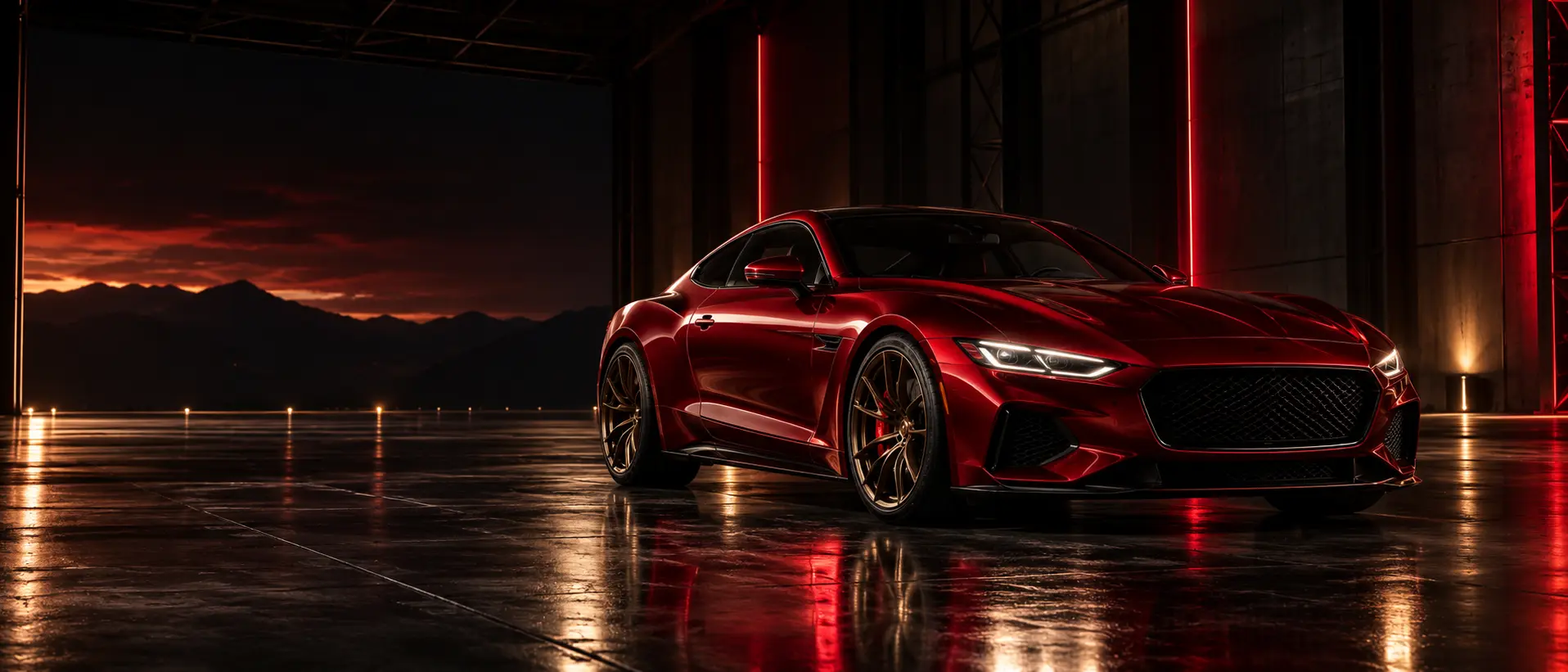 Red Apex R performance coupe